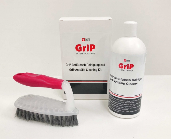 Antirutchbeschichtung Reinigung Set