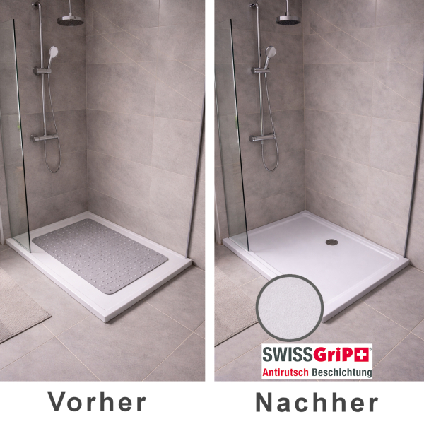 Vorher-Nachher Antirutschbeschtung